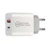 pd wall charge oem 20w quick charger qc 3 0 type c usb eu us plugs fast charging adapter usbc home power adapters without package Cell Phone Chargers Universal Chargers