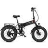 الولايات المتحدة الأمريكية الأسهم سامبيكي e-bike lotdm200 دراجة دراجة كهربائية 350 واط 48 فولت 10ah 20 بوصة الدهون الاطارات تحدث عجلة شيمانو 7speed الولايات المتحدة الأمريكية مستودع في المخزون