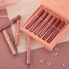 Langdurige Waterdichte Ultra Matte Naakt Vloeistof Lipstick Moisturizer Lip Glosses Schoonheid Make Cosmetica Lipgloss Groothandel