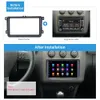 2din carro rádio fáscia para 2009 Volkswagen Touran Passat Golf Tiguan Tiguan TIGUAN T5DVD Capa de Audio Painel Mount Mount Kit