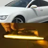 2pcs pour Audi A7 S7 RS7 2010 2011 2012 2014 2014 2014 2016 2017 2017 Auto Dynamique Blinker Signal Signal LED miroir