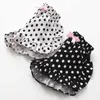 Summer Children'S Clothing 2 3 4 5 6 7 8 9 10 Years Cute Sweet Princess Polka Dot Print Bow Shorts For Baby Kids Girls 210529