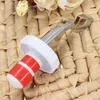 Multifunctional Beer Red Wines Tool Stainless Steel Bottle Opener&silicone Cork Wine Stopper Creative Kitchen Accessories DD222