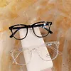 Anty niebieskie światło okulary komputerowe dla kobiet kwadratowe okulary optyczny
