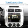 4,1 polegadas carro Bluetooth Radio Audio Multimedia Player AUX FM Traseira Vista