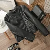 Streetwear Faux Leather Jacket Women Slim Zipper Biker Moto Soft Coats Ladies Black Pu Outwear Kvinna Kort 210525