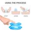 Jars Silicone Anti Cellulite Vacuum Cupping Therapy Ventosas Massage Body Cups Transparent Facial Suction Cup Weight Loss