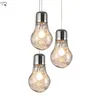 Individual nórdico Big Bulb LED Glass Pinging Lights