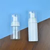 30 ml 60 ml Plastik Sabunluk Şişesi Temizle Beyaz Köpük Pompası Mousses Taşınabilir El Temizleyici Sıvı Köpük Şişeleri Seyahat Kullanımı Doldurulabilir Anında