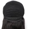 4x1 T lace wig 14-32 inch 150% density wigs Indian human hair middle part front lace pre-plucked with baby hair193H