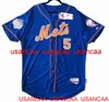 Cucita DAVID WRIGHT COOL BASE JERSEY World Series PATCH Maglie di ritorno al passato Uomo Donna Baseball giovanile XS-5XL 6XL