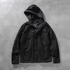 ABOORUN nouvelle veste à capuche Camouflage hommes jeunesse Sports de plein air multi poches Camouflage coupe-vent manteau X0710