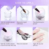 Nail Art Kits Akrylpulver med flytande Monomer Set Borste Forms Tips Professionella Tillbehör För Nails Extension Nybörjare