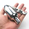 Roestvrij staal Solid Anale Speelgoed Dildo Anker Butt Plug Anus Expender Dilator Bottom Removable Metal Sex Producten voor mannen en vrouwen HH8-1-97