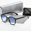 2021 Novo designer Luxury Sunglasses Homens e mulheres Trend Retro Anti-Glare Sun Glasses com Box272W