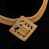 Pendientes Collar 24K Dubai Zircon Jewelry Sets Gold Color For Women Pulsera Anillo Wedding Woman Set regalos
