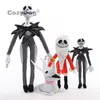 20-50cm mardrömmen före julen Skellington Jack plyschleksaker Peluche Ghost Dog Zero Doll Kvinnor Barn Födelsedaggåva 201204