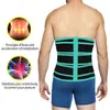 Waist Trainer Abdomen Sweat Slimming Men Sauna Trimmer Belt Workout Weight Loss Shapewear Neoprene Belly Shapers Fitness