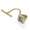 Pins Brooches Square Crystal Tak Tak для Men039s Рубашка ювелирные украшения модные подарки Men5415313