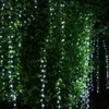 3 * 3m LED Icicle Sträng Gardin Fairy Light 300 Leds Juldekorationslampa för Wedding Home Garden Party Holiday Lighting