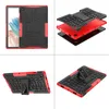 Dual Layer Hybrid Kickstand Silicone Case for Samsung Galaxy Tab A8 10.5 X200 2021 Tablet Cover