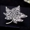 Pins, broscher Smycken Swour Fashion Zircon CZ Crystal Design Top Quality Apparel Suit Brosch Pin krage för kvinnor S535 Drop Leverans 2021 O