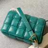 حقيبة الكتف من محفظة Dofu Weaving Counting Crossbody Retote Tote المحفظة محفظة حقيبة تحمل على الظهر محفظة رفرف مربع 2021 Luxurys DE 309K