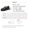 Jurk Schoenen 2021 Frühling Schuhe Metall Schnalle Herbst Retro Frauen Genuel Leder Mädchen Täglich Casual Müßiggänger Dicken Boden Fuß