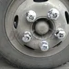6 pièces 41mm Protection des pneus de camion écrous de roue couvre capuchons d'écrou protecteur de vis de moyeu anti-poussière jante de boulon