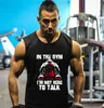 Fitness Men Tank Top Bodybuilding Stringers Tops Singlet Brand Gymkläder Ärmlös tröja Muskel Tops