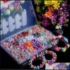 Puzzles Games & Giftsjigsaw Puzzle Geometric Shape For Girls Children Amblyopia Candy Colors Diy Wear Beads Bracelet Kids Toys Drop Delivery