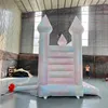 Activities 4x3x4m tie dye inflatable bounce house wedding bouncy castle for outdoor event