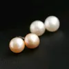 2021 6-7MM bijoux en perles naturelles 925 boucles d'oreilles en argent Sterling oreille clou pour femmes filles 10 paires cadeau saint valentin