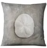 Nautisk ankare Sailor Shell Starfish Cotton Pillow CUSHION SOFA PIAOCHUANG PAD Home Decoration Cover Cushion/Dekorativ