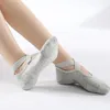 Sportsokken siliconen niet-slip vloer sneaker dames footies square slip sport yog-a dance fitness