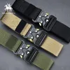 Genuine Tactical Belt Quick Release Alloy Belt Soft Real Nylon Sports Accessories buckle outdoor Battle sports 2202109389319