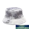Ins New Tie-dye Ink Painting Pattern Fisherman Hat Men Women Fashion Street Double-Sided Wearing Bucket Hats Unisex Sun Caps Factory price expert design Quality
