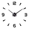 Wanduhren Modernes Design Große Uhr 3D DIY Quarz Mode Uhren Acryl Spiegel Aufkleber Wohnzimmer Wohnkultur HorlogeWallWall
