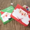 Navidad víspera grande caja de regalo Santa Claus diseño de hadas Kraft PaperCard presente Favor de la fiesta Favor de la caja Red Green Regalos Paquete Cajas de paquete 4964