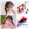 Accessori per capelli 10pcs Mini Acrilico Flower Star Heart Clips Hairgrip Hairpins Girls Cute Kids Kids Casewwear 8753552