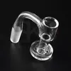 Momenteel volledige las afgeschuinde rand mannelijke vrouwelijke rokende tool Terp Slurper Quartz Banger Nail voor Waterleidingen Glazen Bong