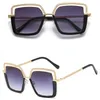 Luxuremerk Chan El Fashion Sunglasses Metal Chain Square Ladies Antiultraviolet Casual Driving Mirror Geschikt voor iedereen 4943795