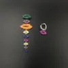 Grande marchio di moda Cubic Zirconia labbra forma grande orecchino lungo per le donne gioielli da sposa Brincos Boucle D'oreille regalo 210317