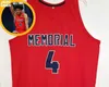 Maillot de basket-ball du lycée Jalen Green #4, maillot commémoratif de San Joaquin, personnalisé, rétro, pour fans de sport