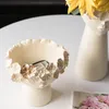 Resin Vase Home Decor Planter Pot Head Sculpture Storage Box Pen Holder Creative Decoration Accessories Art Ornaments 220221