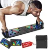 en stock Push up Board in Body Building Home Équipement d'exercice de fitness complet Fodable réglable Push-up Stands Workout Gym 473 X2