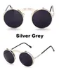 Sunglasses STEAMPUNK Round Designer Steam Punk Metal Women COATING Men Retro CIRCLE SUN GLASS