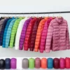 15 couleurs femmes Packable Ultra léger court doudoune hiver femmes Slim Fit Portable coupe-vent Puffer 211216