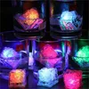 Mini LED Party Lights Square Kolor Zmiana Kubki lodu LED świecące kostki lodu Mruczące migające nowość zaopatrzenie w partię 298 R29750112