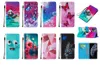 Wallet Leather Cases For Samsung A52 A72 A32 A42 A12 5G S21 PLUS NOTE20 Ultra Butterfly Panda Cat Flower Heart Love ID Card Slot Flip